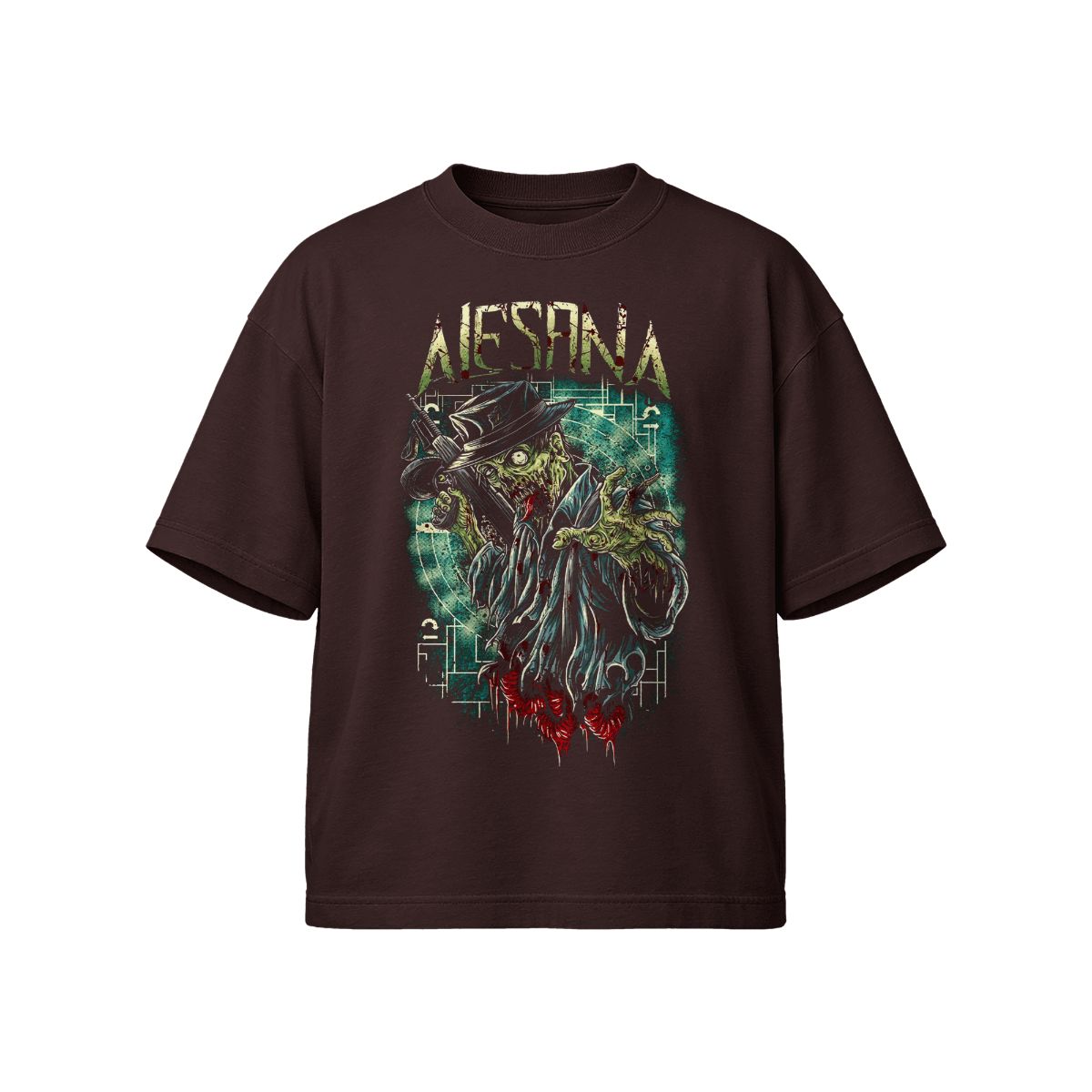 Alesana Zombie Horror T-Shirt – Gothic Metal Band Graphic Tee