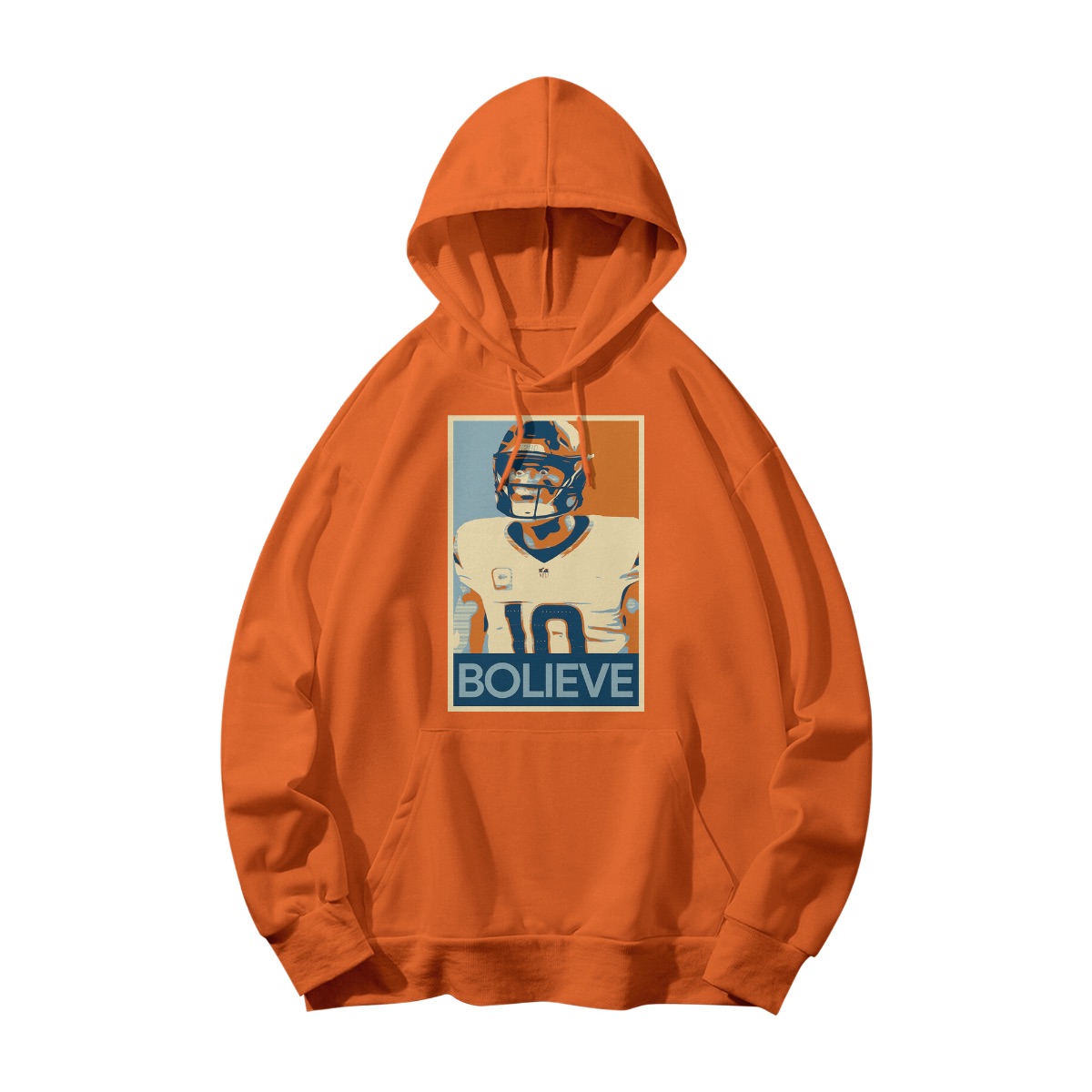 Bolieve Football Graphic T-Shirt – Vintage Sports Motivation Poster Tee