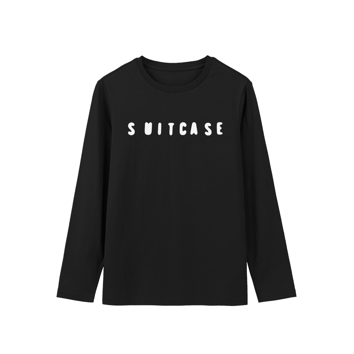 SUITCASE Minimalist Typography T-Shirt – Clean Streetwear Graphic Tee