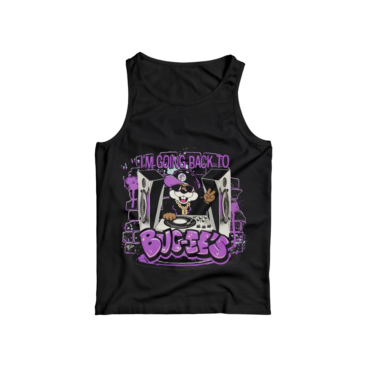 I’m Going Back to Buc-ee’s DJ Beaver T-Shirt – Funny Retro Graphic Tee