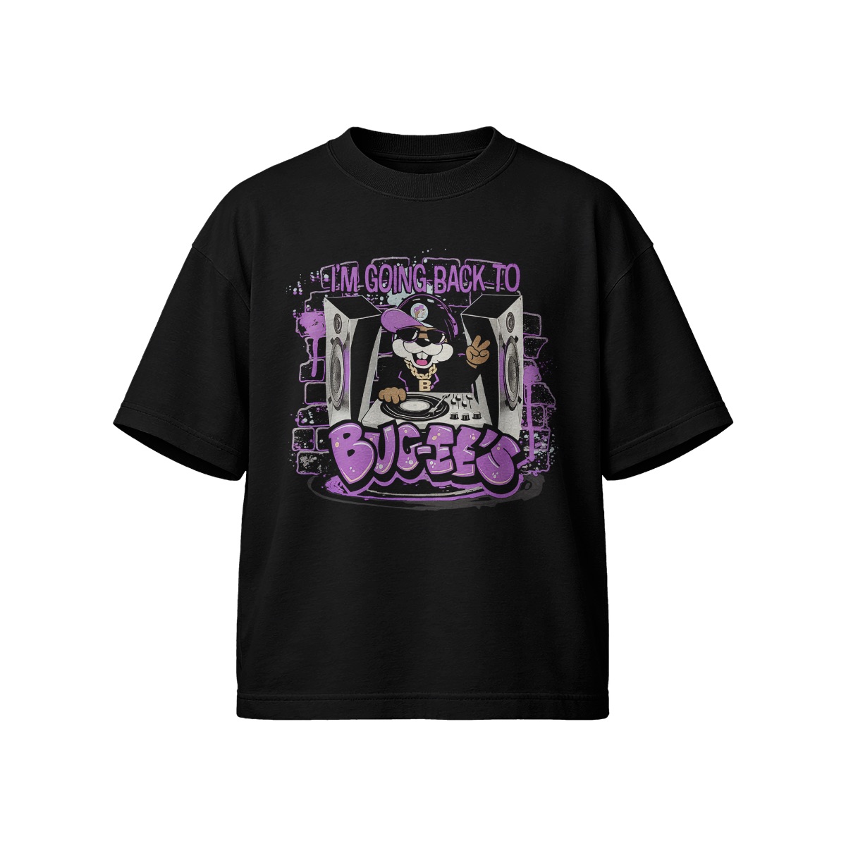 I’m Going Back to Buc-ee’s DJ Beaver T-Shirt – Funny Retro Graphic Tee