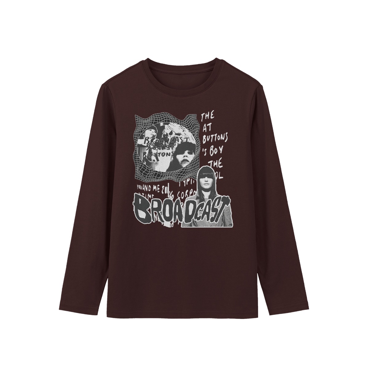 Broadcast Abstract Grunge T-Shirt – Edgy Street Art Graphic Tee
