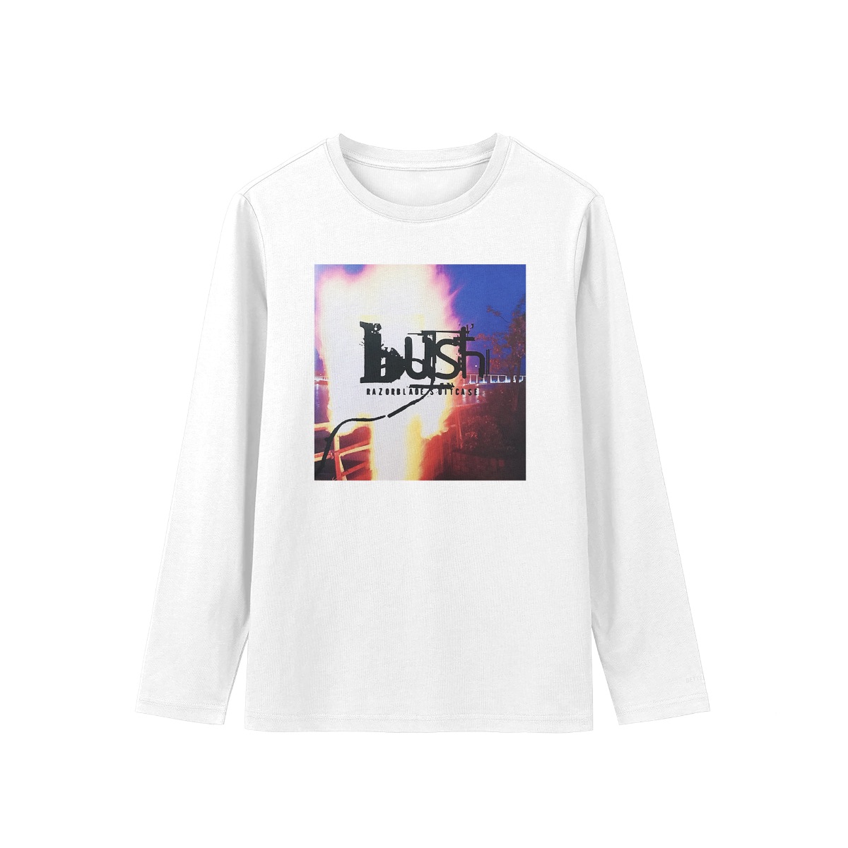 Bush Rage Tee – Edgy Flame Artwork Streetwear