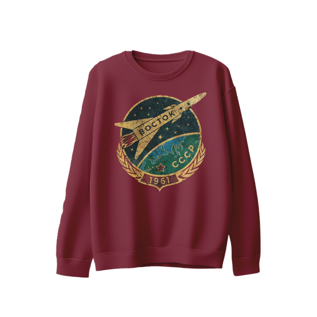CCCP Rocket Vintage T-Shirt – Retro Soviet Space Graphic 1961