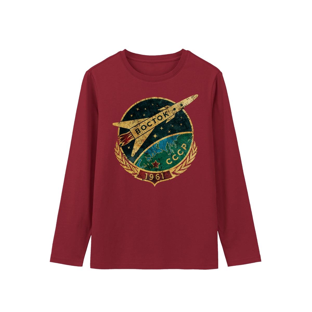 CCCP Rocket Vintage T-Shirt – Retro Soviet Space Graphic 1961