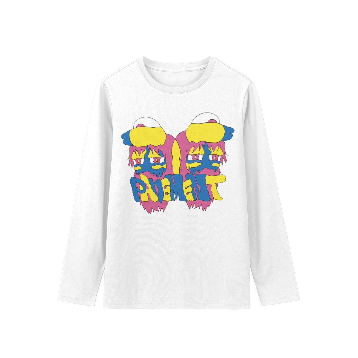 90s Pavement Blue Ornamental Bird T-Shirt – Vintage Indie Rock Album Graphic Tee 