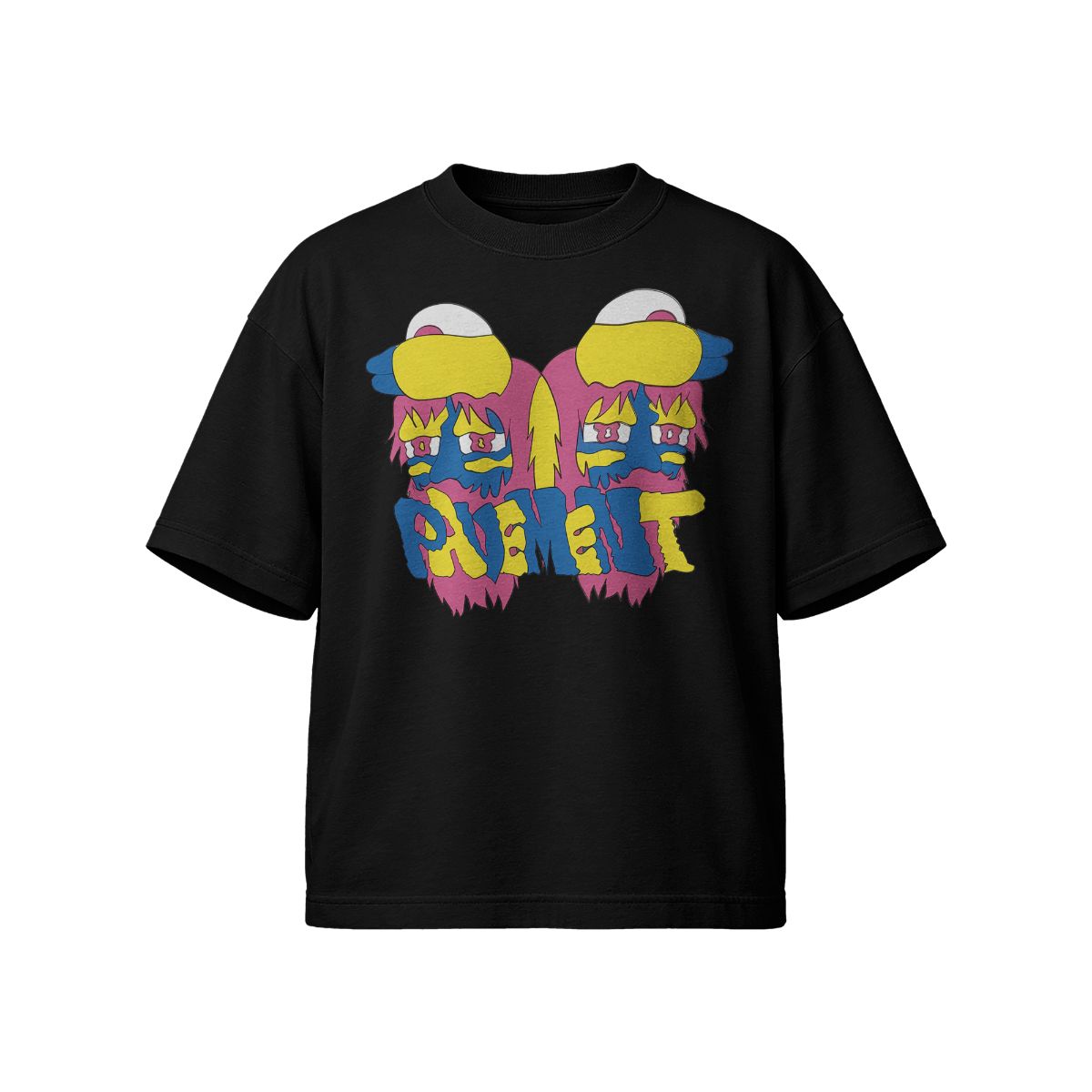 90s Pavement Blue Ornamental Bird T-Shirt – Vintage Indie Rock Album Graphic Tee 