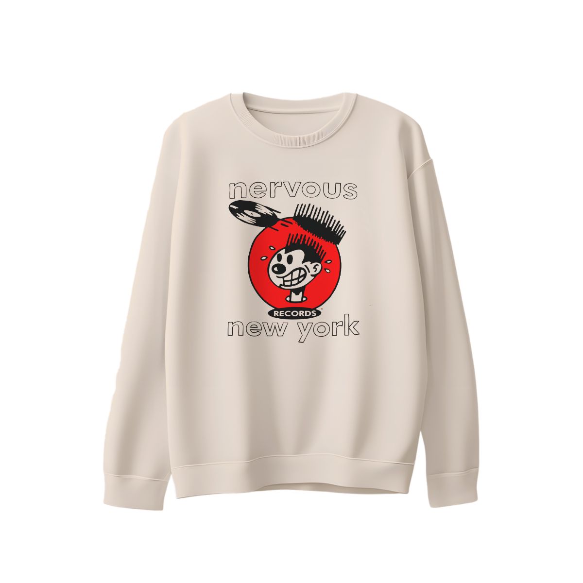 90s “Nervous Wreck” New York T-Shirt – Vintage Underground Streetwear Graphic Tee 