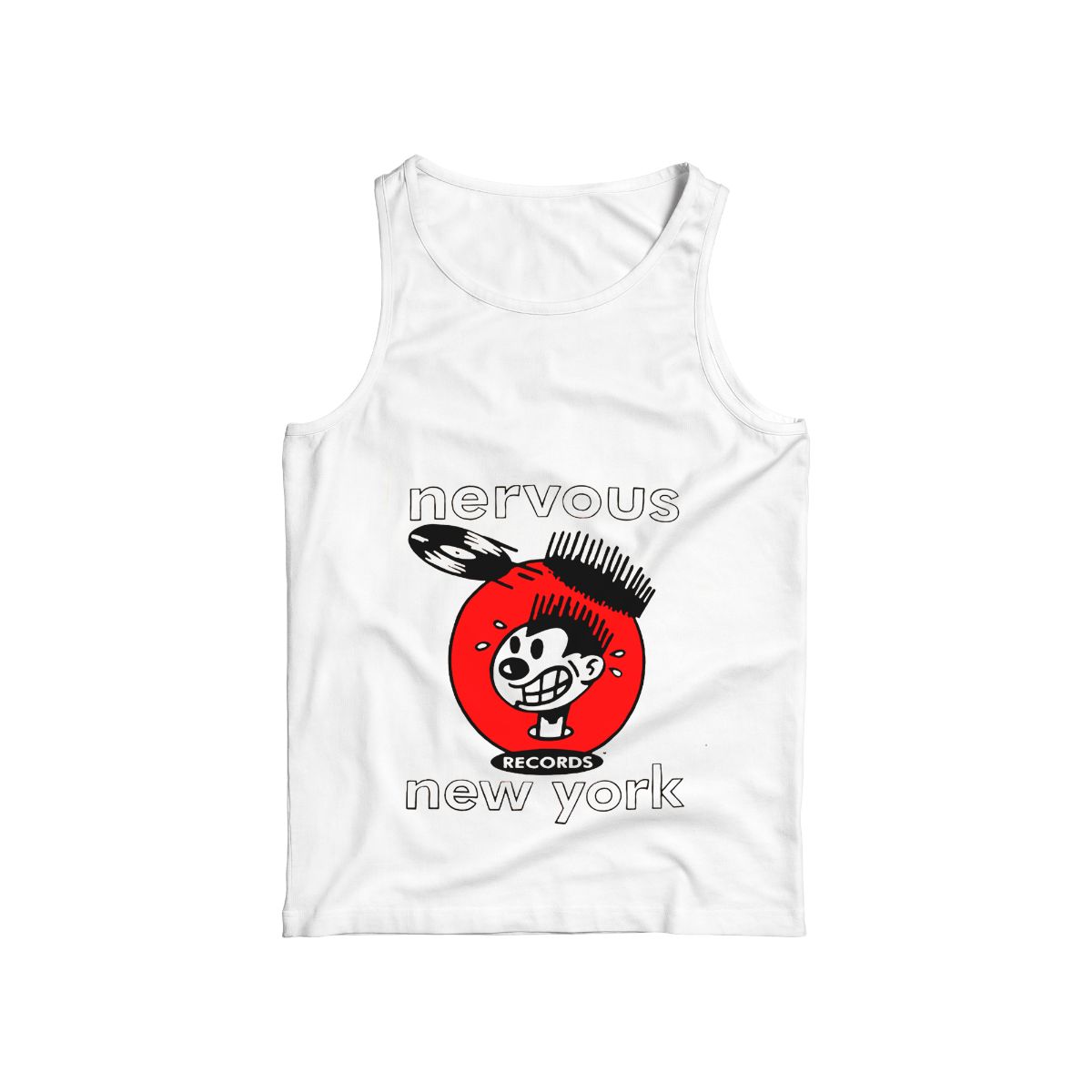 90s “Nervous Wreck” New York T-Shirt – Vintage Underground Streetwear Graphic Tee 