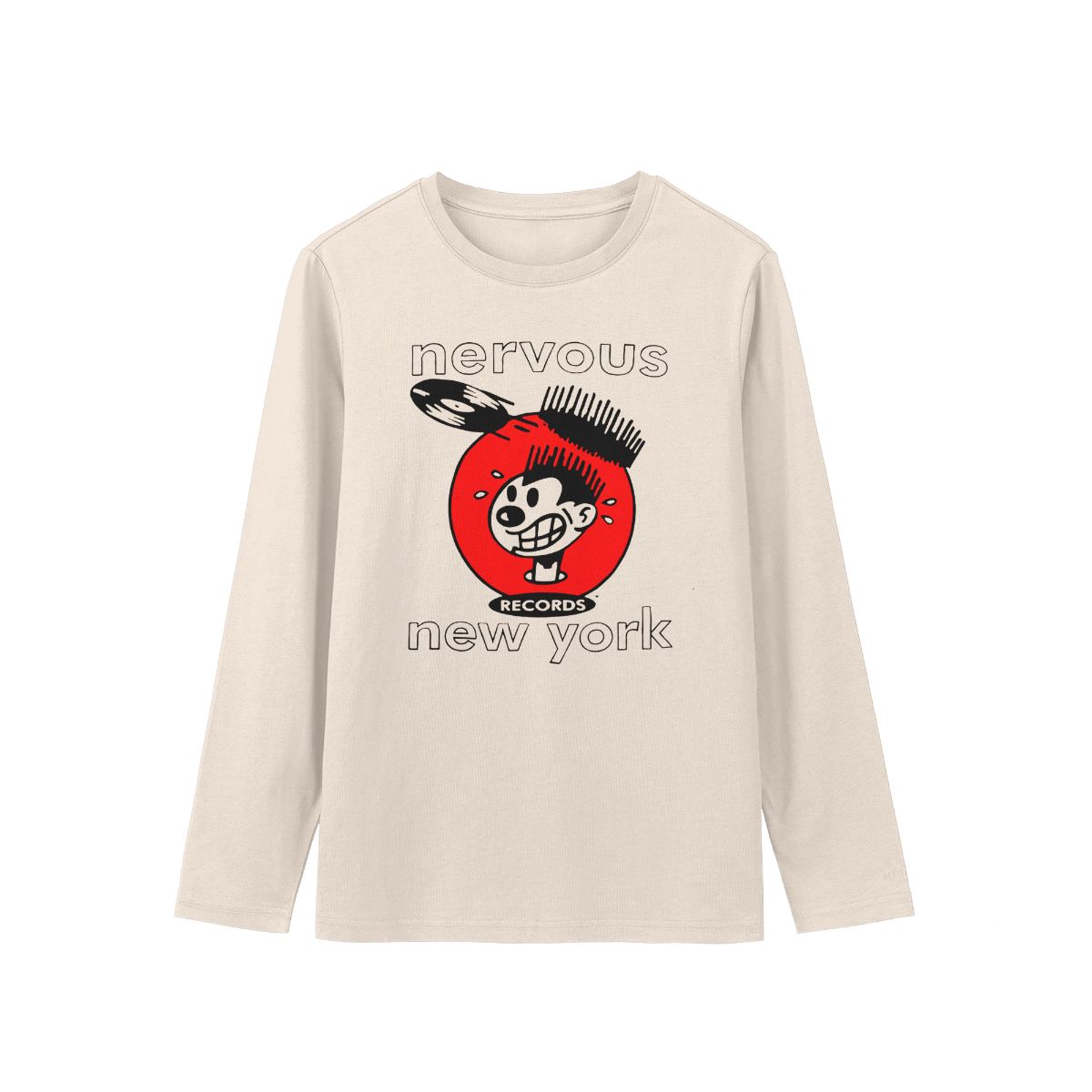 90s “Nervous Wreck” New York T-Shirt – Vintage Underground Streetwear Graphic Tee 
