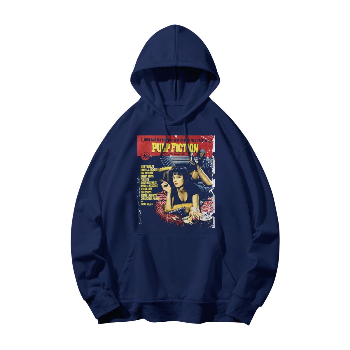 90s Pulp Fiction Vintage T-Shirt – American Crime Classic Graphic Tee 