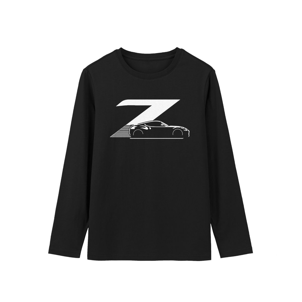 Nissan 370Z Custom White T-Shirt – Z Logo JDM Car Graphic Tee