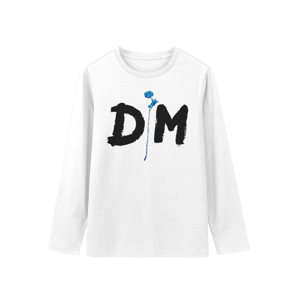 Depeche Mode 1990 Violator Tour Vintage Synth Pop Band T-Shirt Retro 90s Graphic Tee DM Rose Design 