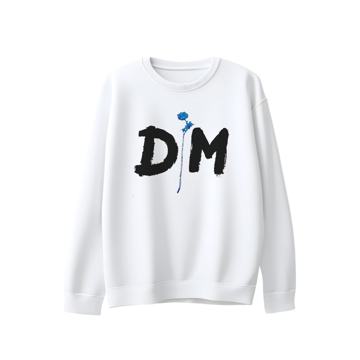 Depeche Mode 1990 Violator Tour Vintage Synth Pop Band T-Shirt Retro 90s Graphic Tee DM Rose Design 