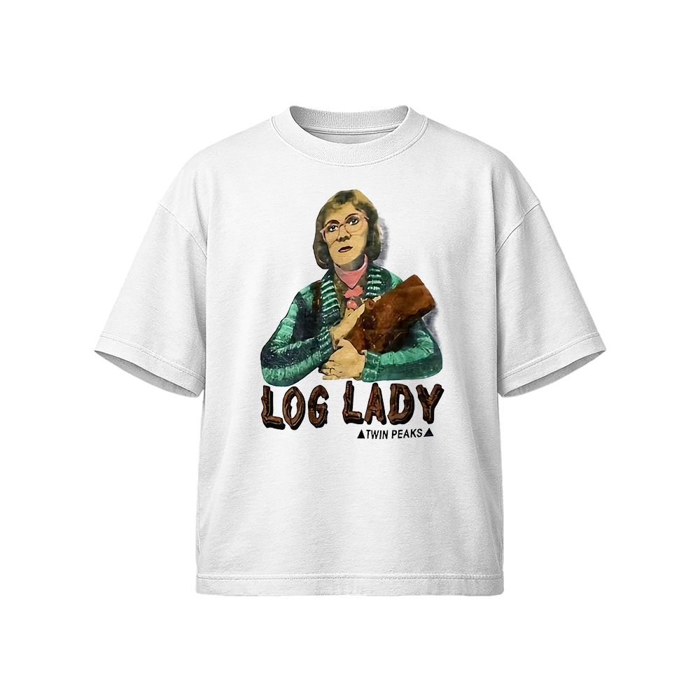 1990 Twin Peaks Log Lady Vintage T-Shirt, Retro TV Show Graphic Tee