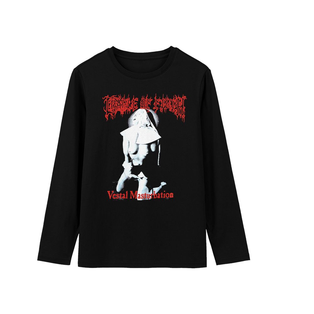 1990s Cradle of Filth Vestal Vintage T-Shirt, Retro Gothic Metal Graphic Tee, 90s Band Shirt, Dark Streetwear Gift