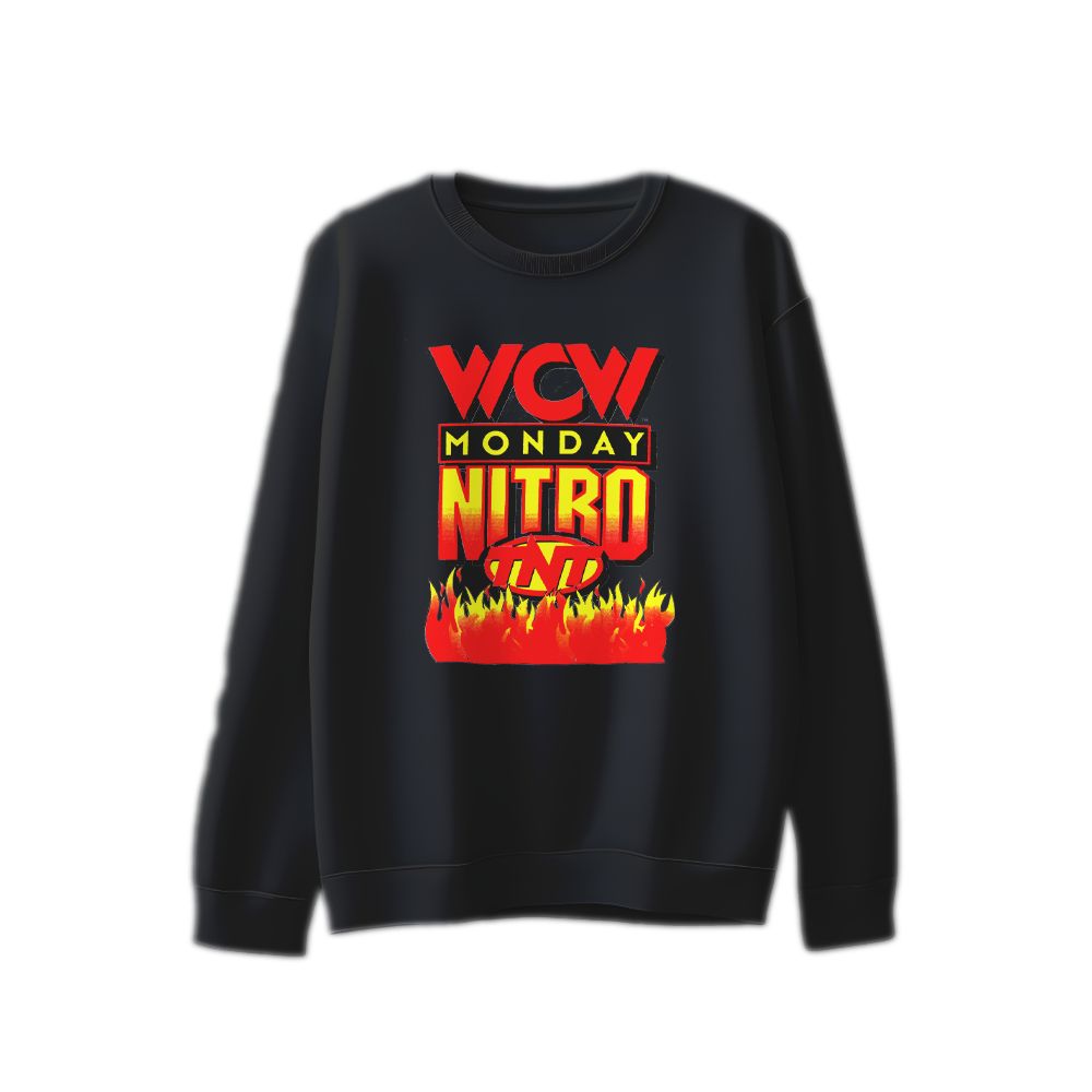 1990s WCW Monday Nitro Vintage T-Shirt, Retro Wrestling Graphic Tee, 90s Sports Shirt, Unisex Gift