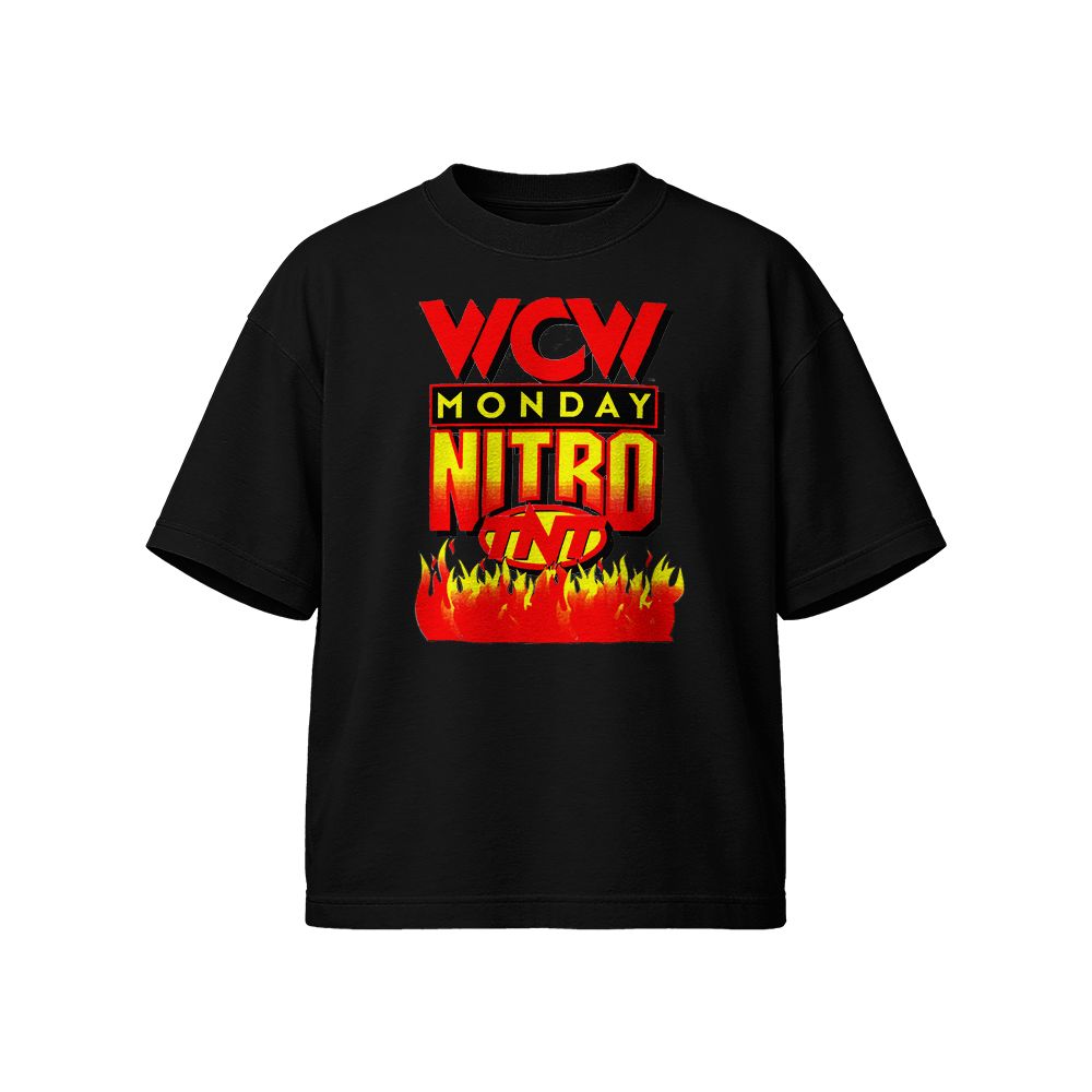1990s WCW Monday Nitro Vintage T-Shirt, Retro Wrestling Graphic Tee, 90s Sports Shirt, Unisex Gift