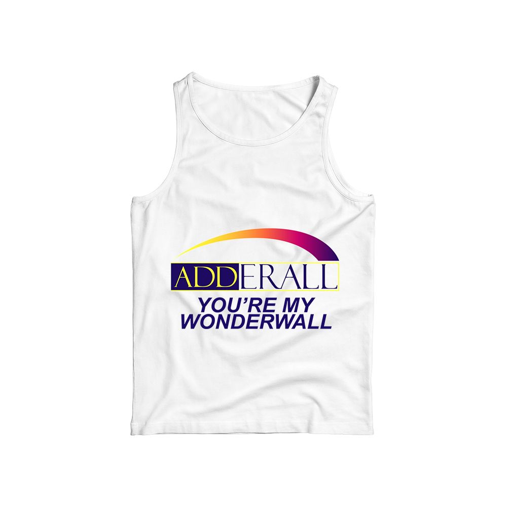 Retro Wonderwall Parody Graphic T-Shirt – Vintage Style Music Humor Tee, Soft Cotton Streetwear