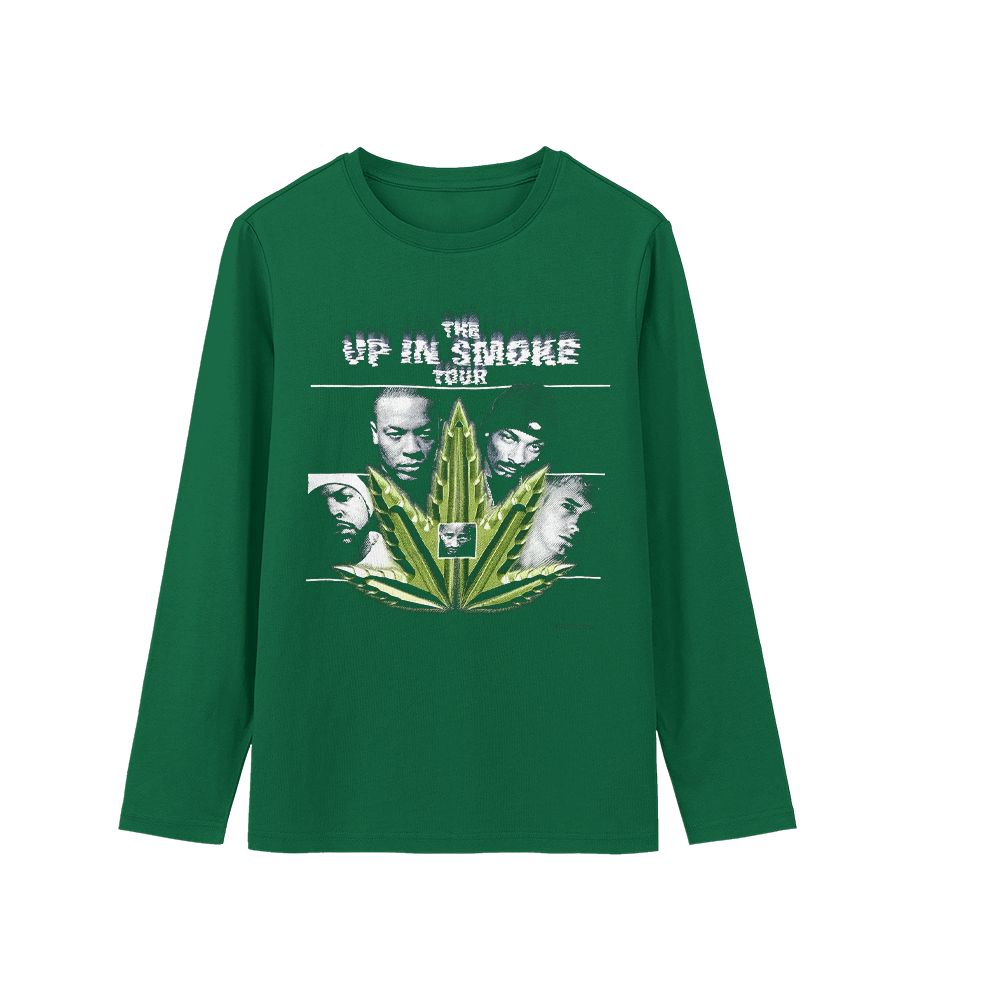 Up In Smoke Tour Vintage Rap Graphic T-Shirt – 90s Hip-Hop Inspired Streetwear Tee, Classic Cotton Shirt