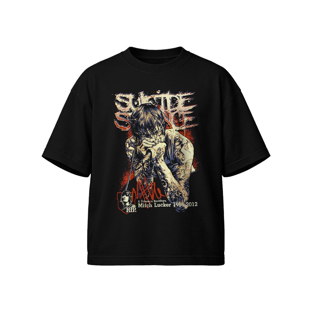 Mitch Lucker RIP Vintage Metal Band T-Shirt, Memorial Rock Graphic Tee, Heavy Music Streetwear Shirt