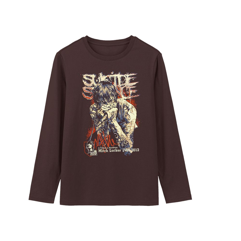 Mitch Lucker RIP Vintage Metal Band T-Shirt, Memorial Rock Graphic Tee, Heavy Music Streetwear Shirt