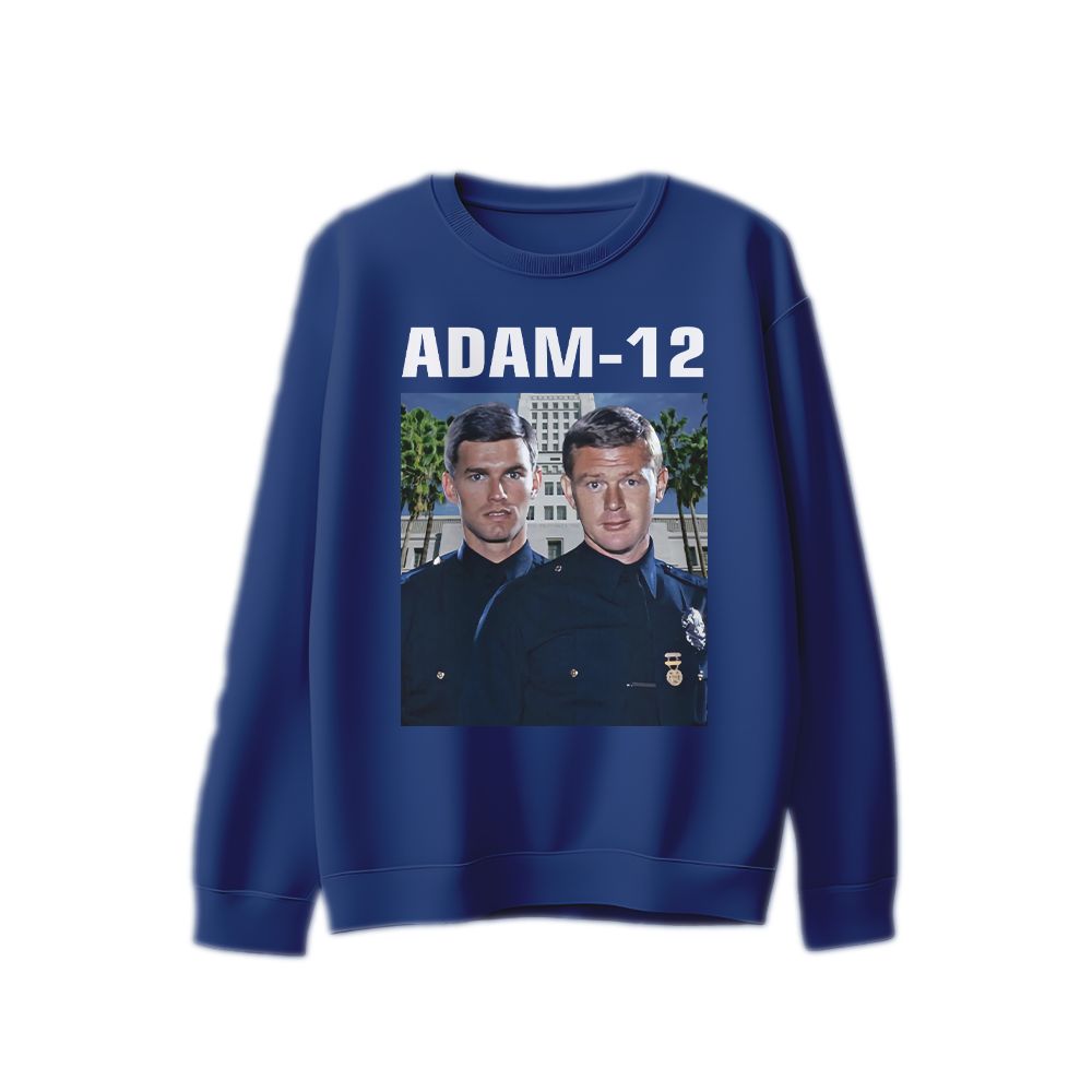 Adam-12 Vintage TV Series T-Shirt, Retro Police Drama Graphic Tee, Classic Americana Shirt
