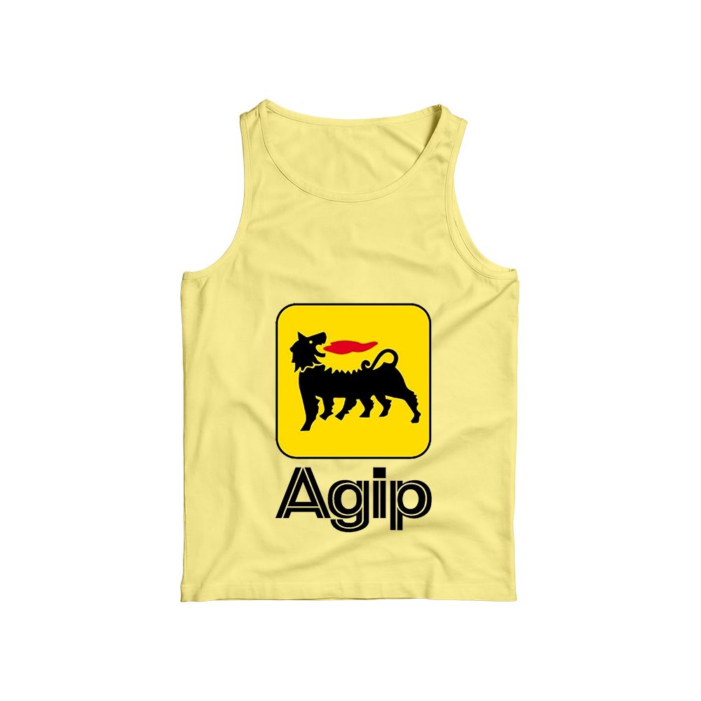 Agip Vintage Racing Logo T-Shirt, Retro Motorsport Graphic Tee, Classic Automotive Streetwear Shirt