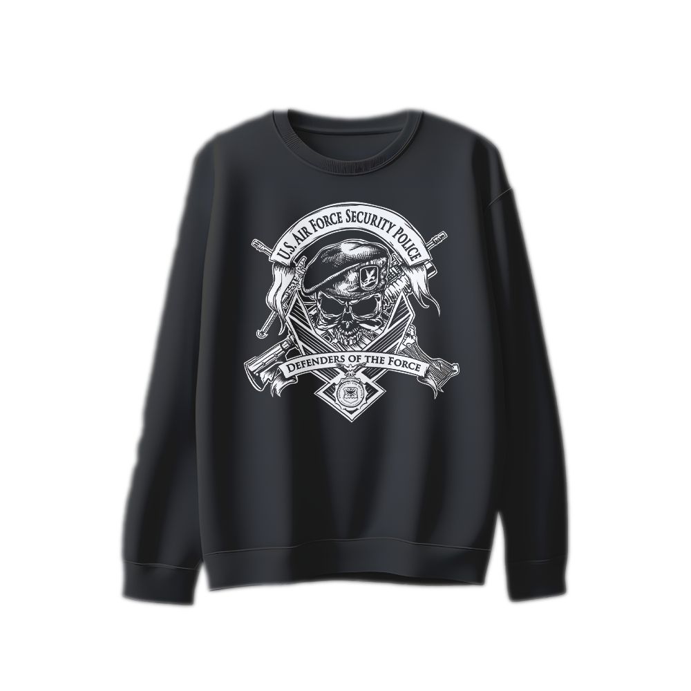 USAF Air Force Security Police Vintage Military T-Shirt, Retro American Service Graphic Tee, Patriotic Streetwear Shirt