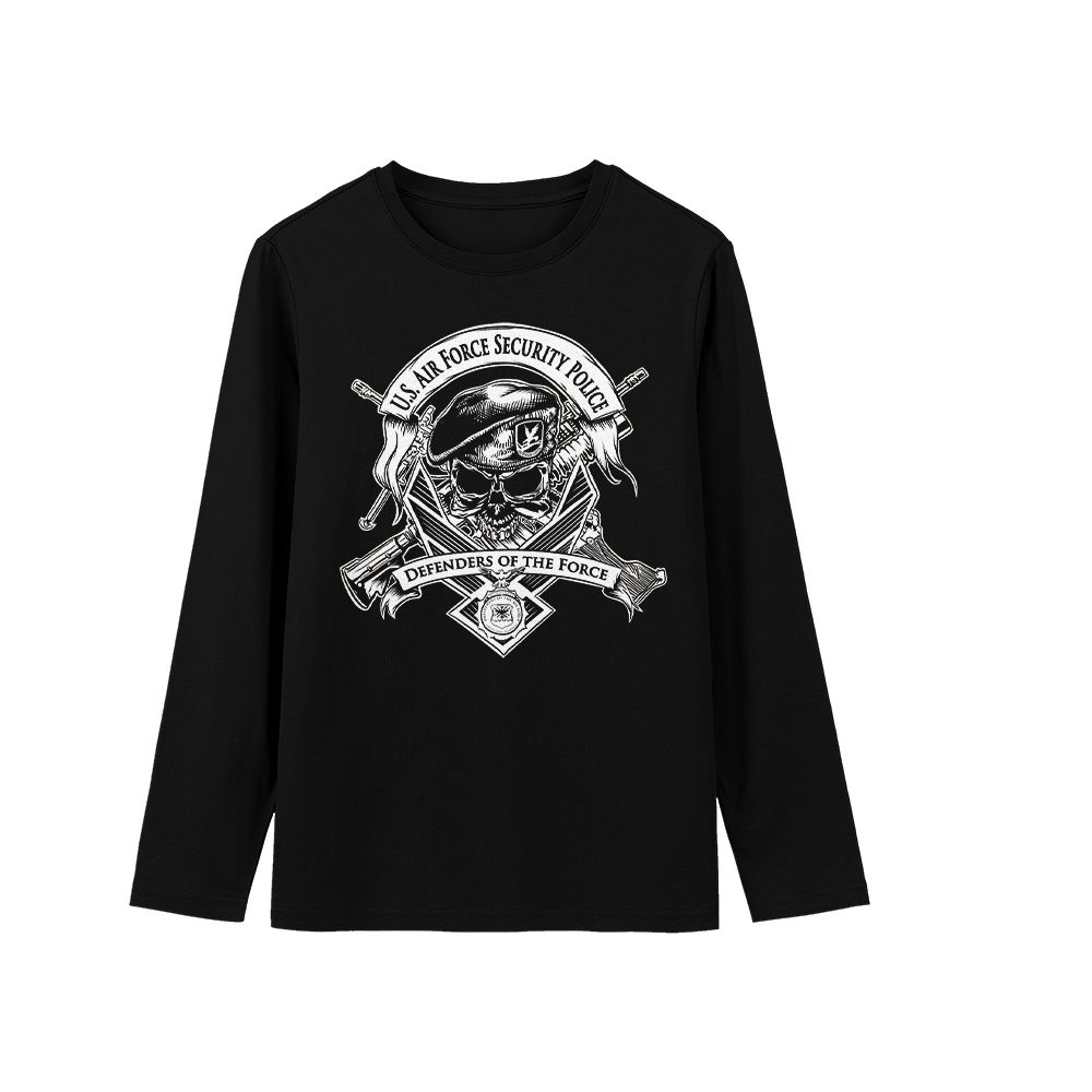 USAF Air Force Security Police Vintage Military T-Shirt, Retro American Service Graphic Tee, Patriotic Streetwear Shirt