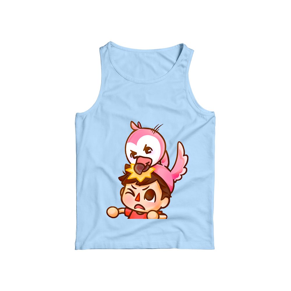 Alberts Stuff Flamingo Vintage Gaming T-Shirt, Retro YouTube Meme Graphic Tee, Funny Internet Streetwear Shirt
