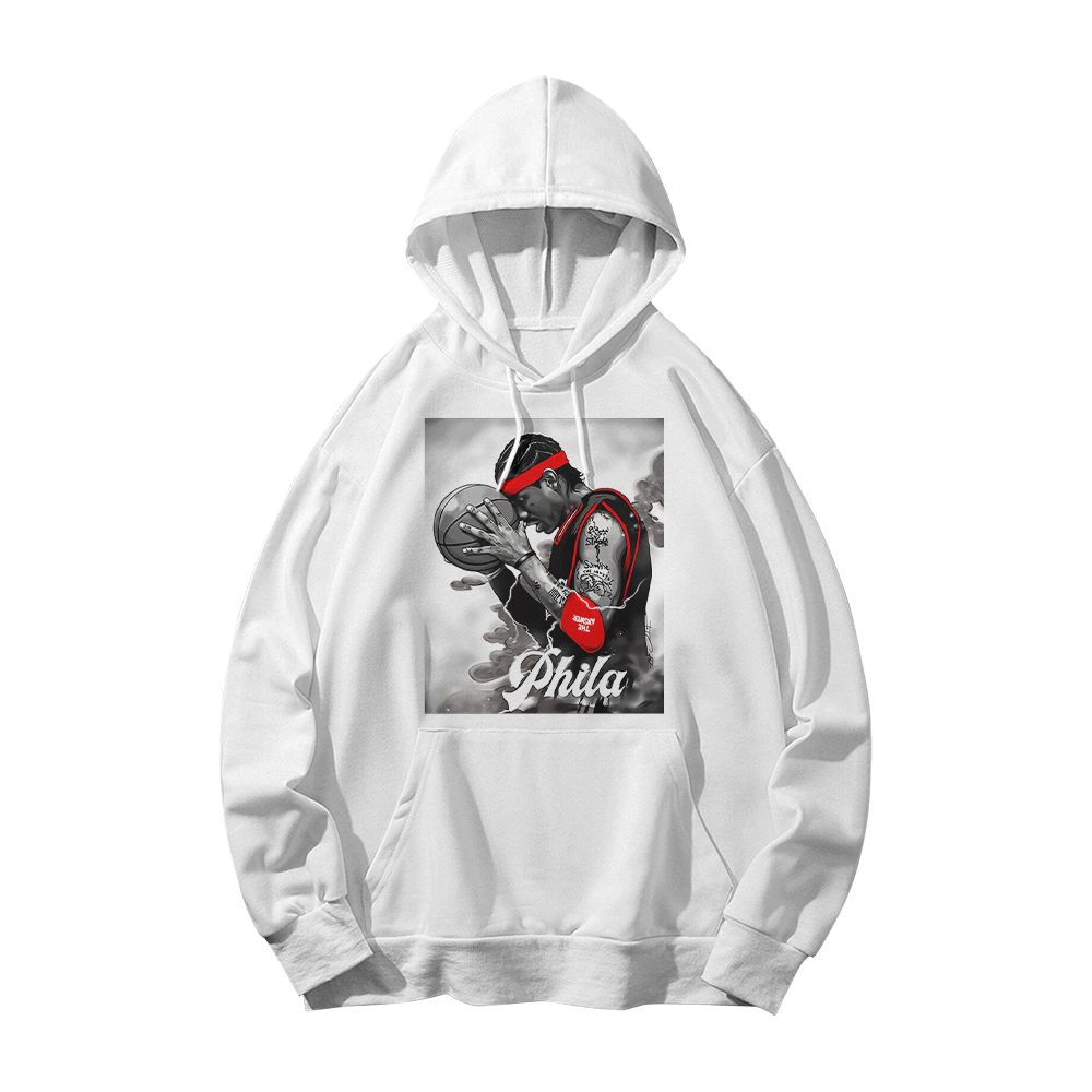 Allen Iverson Philadelphia 76ers Vintage NBA Basketball T-Shirt, Retro Sports Graphic Tee, Streetwear Fan Shirt