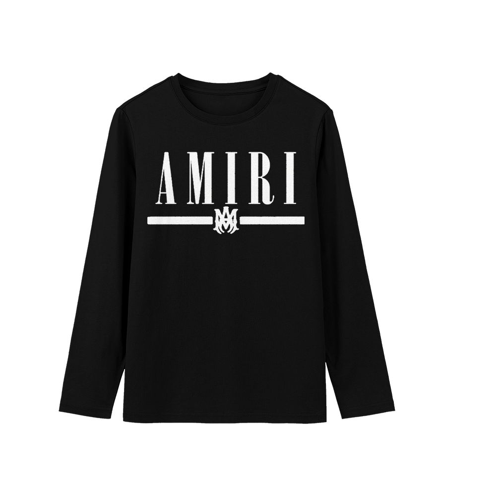 AMIRI Core Logo Vintage Fashion T-Shirt, Minimalist Luxury Streetwear Tee, Designer Graphic Shirt