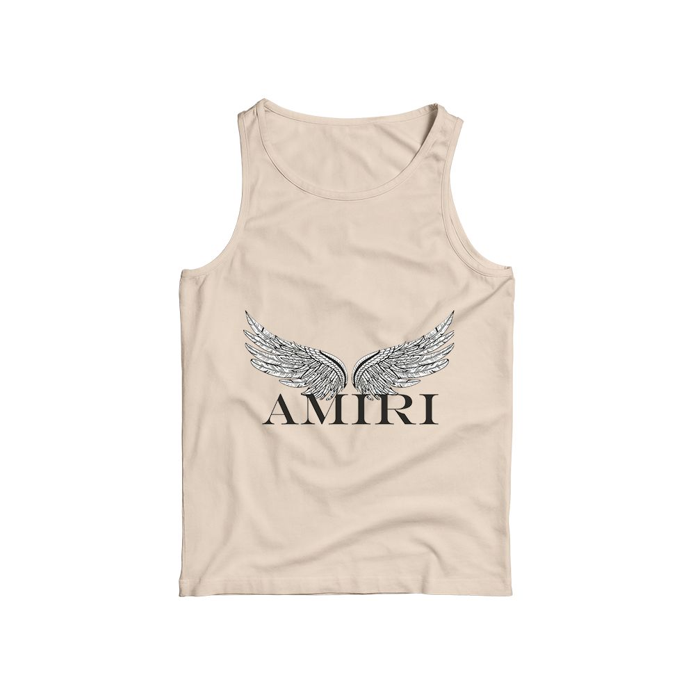  AMIRI Wings Vintage Streetwear T-Shirt, Luxury Fashion Graphic Tee, Retro Designer Shirt