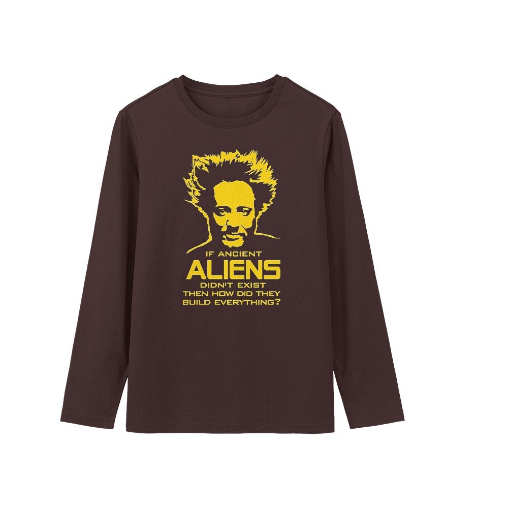 Ancient Aliens Giorgio Tsoukalos Vintage Meme T-Shirt, Retro UFO Graphic Tee, Funny Alien Streetwear Shirt