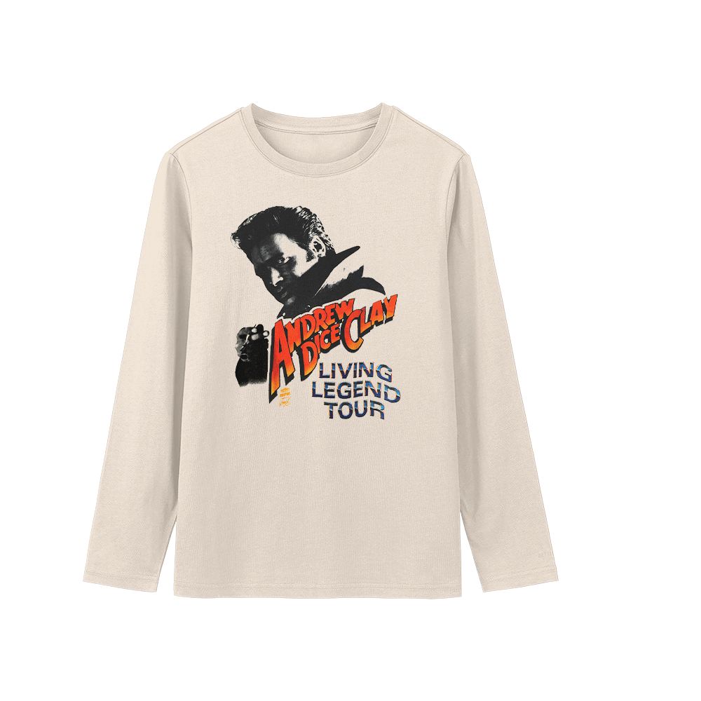Andrew Dice Clay Living Legend Tour Vintage Comedy T-Shirt, Retro Stand Up Graphic Tee