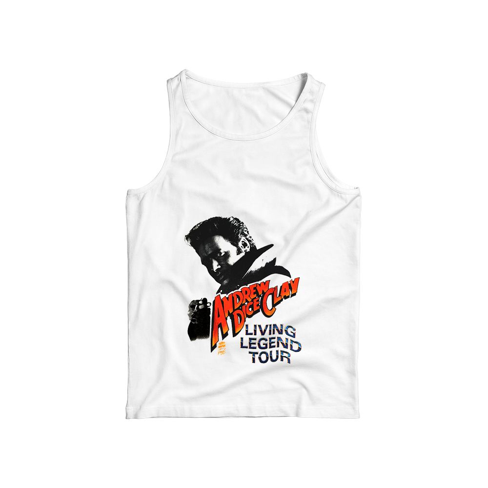 Andrew Dice Clay Living Legend Tour Vintage Comedy T-Shirt, Retro Stand Up Graphic Tee