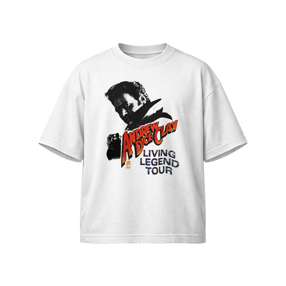 Andrew Dice Clay Living Legend Tour Vintage Comedy T-Shirt, Retro Stand Up Graphic Tee