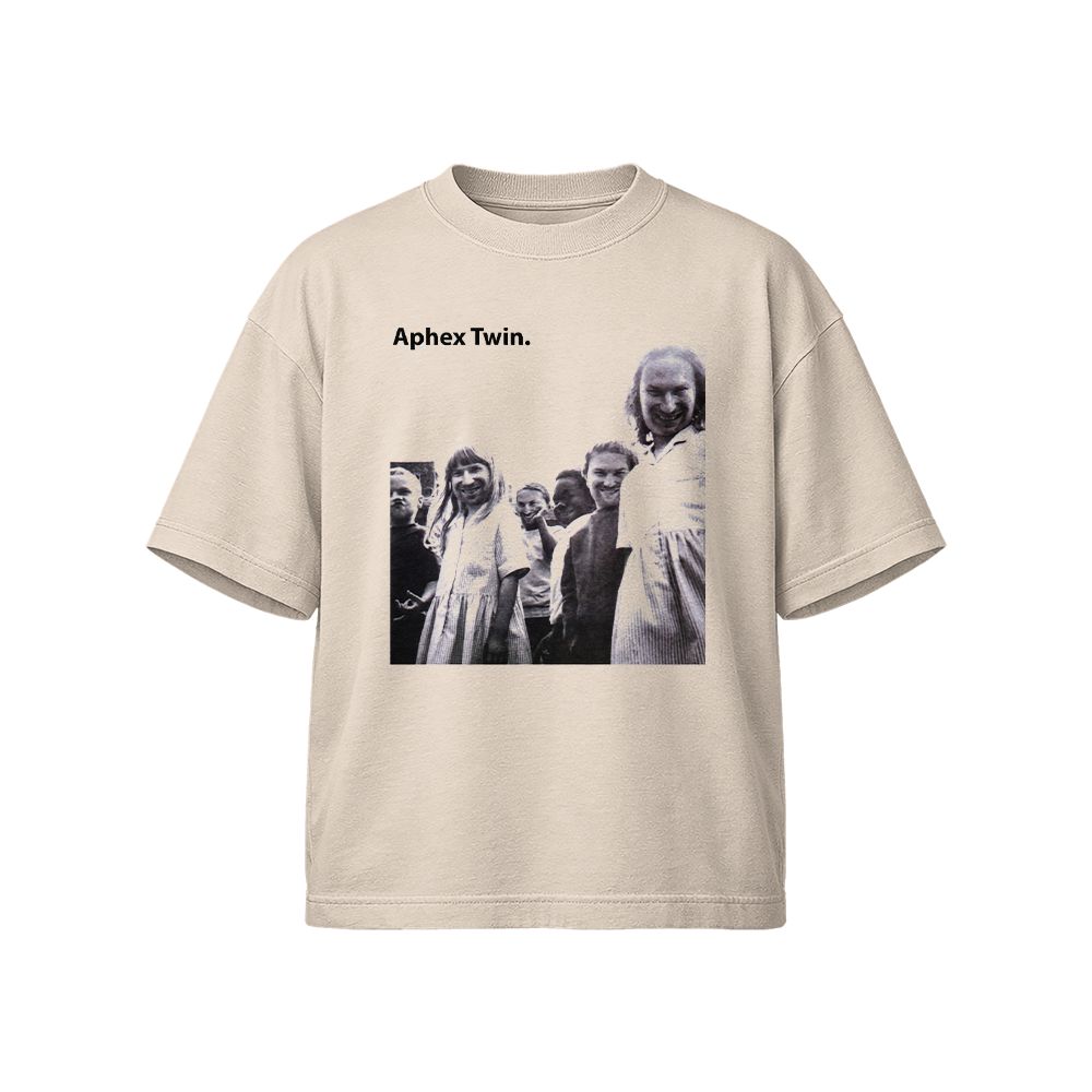 Aphex Twin Classic Electronic Music Logo Graphic T-Shirt