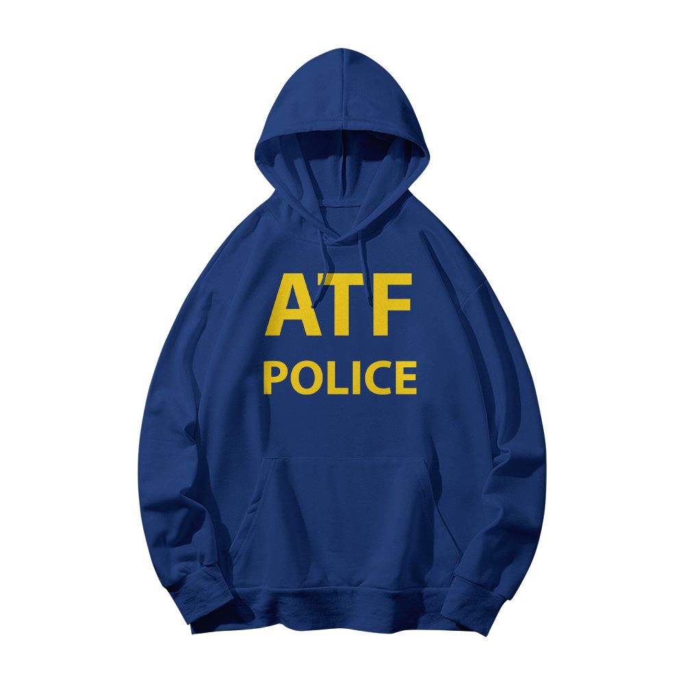 ATF Explosive Police Text Style Vintage Graphic T-Shirt