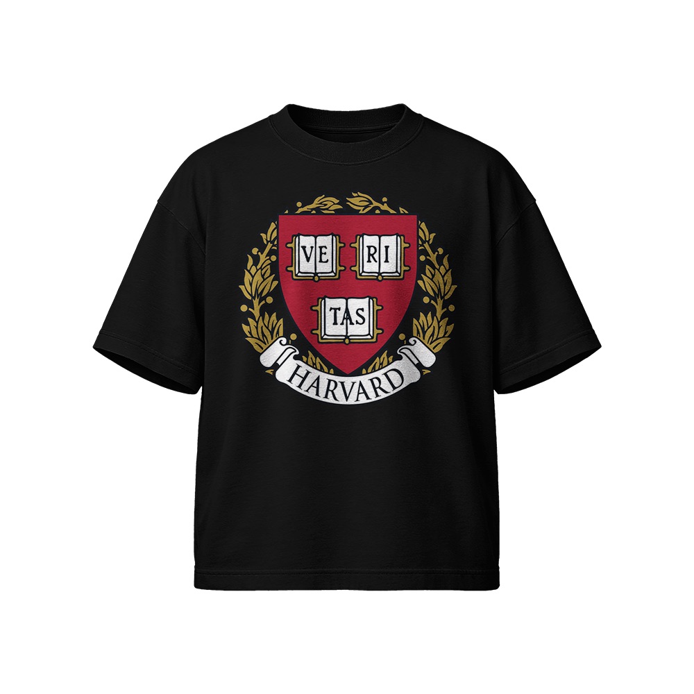 Harvard University USA Vintage College Style Graphic T-Shirt