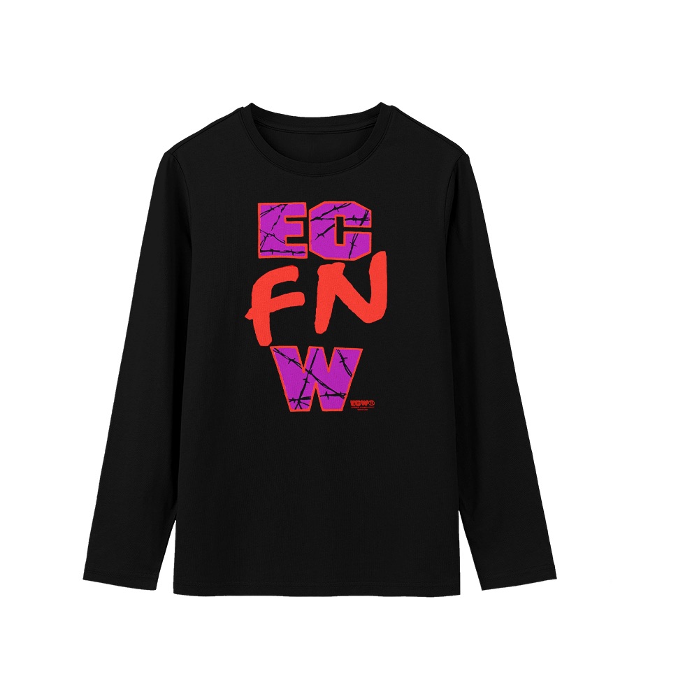 Authentic ECW EC FN W Vintage Hardcore Wrestling Graphic T-Shirt
