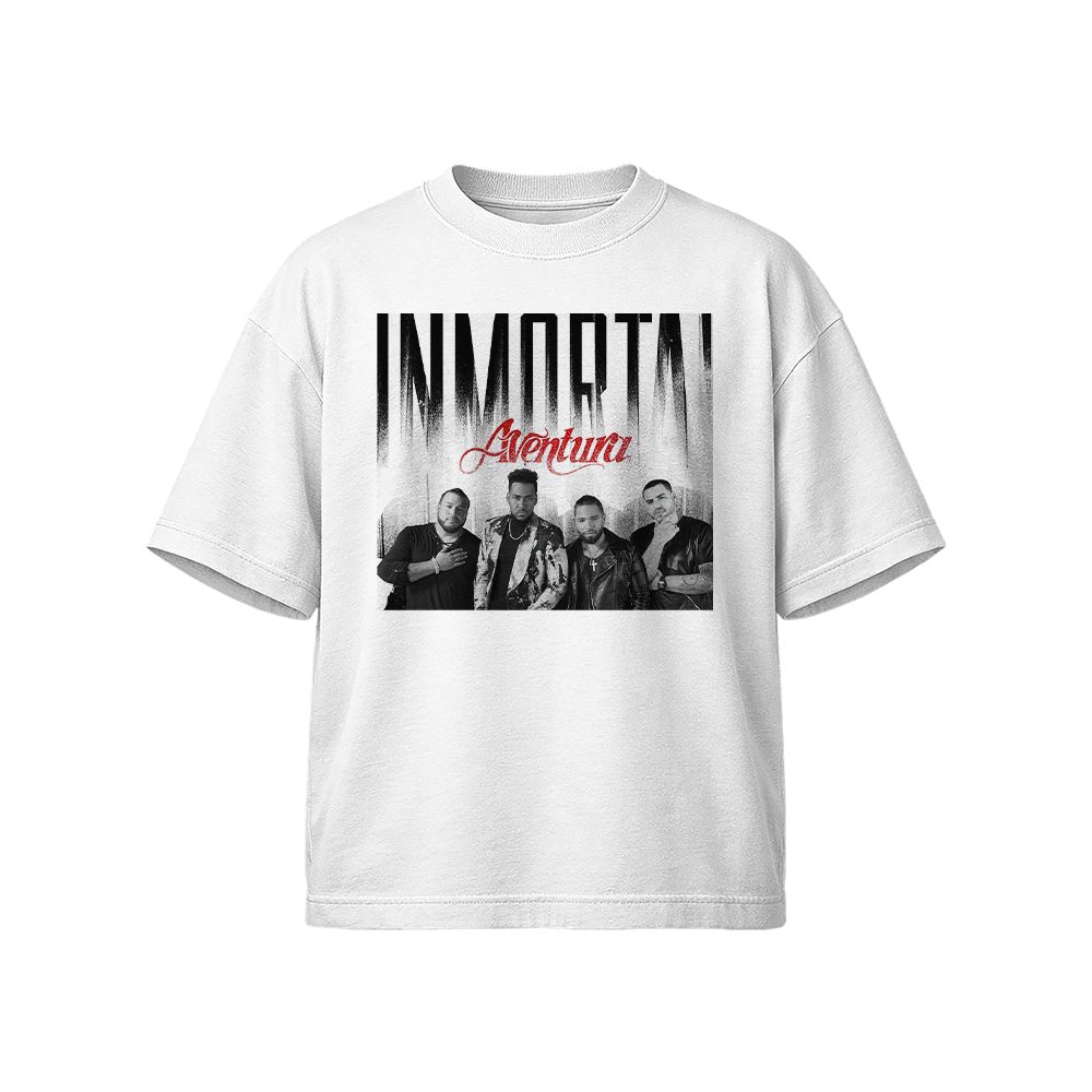 Aventura Immortal Tour 2020 Retro Latin Band Graphic T-Shirt