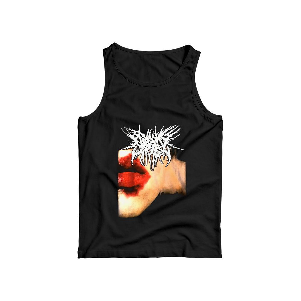 Awaiting The Fist Punk Lip Graphic Alternative T-Shirt