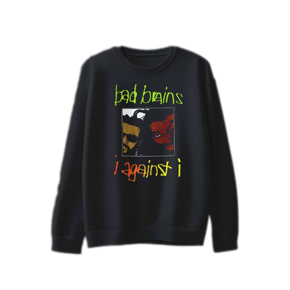 Bad Brains I Against I Tour Vintage T-Shirt Classic Punk Rock Graphic Tee