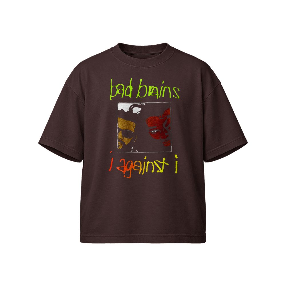 Bad Brains I Against I Tour Vintage T-Shirt Classic Punk Rock Graphic Tee