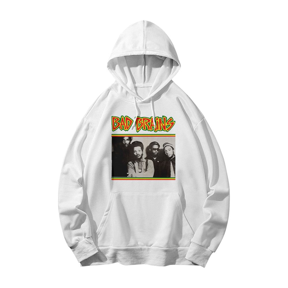 Bad Brains 1986–87 Tour White Vintage T-Shirt Classic Hardcore Punk Tee