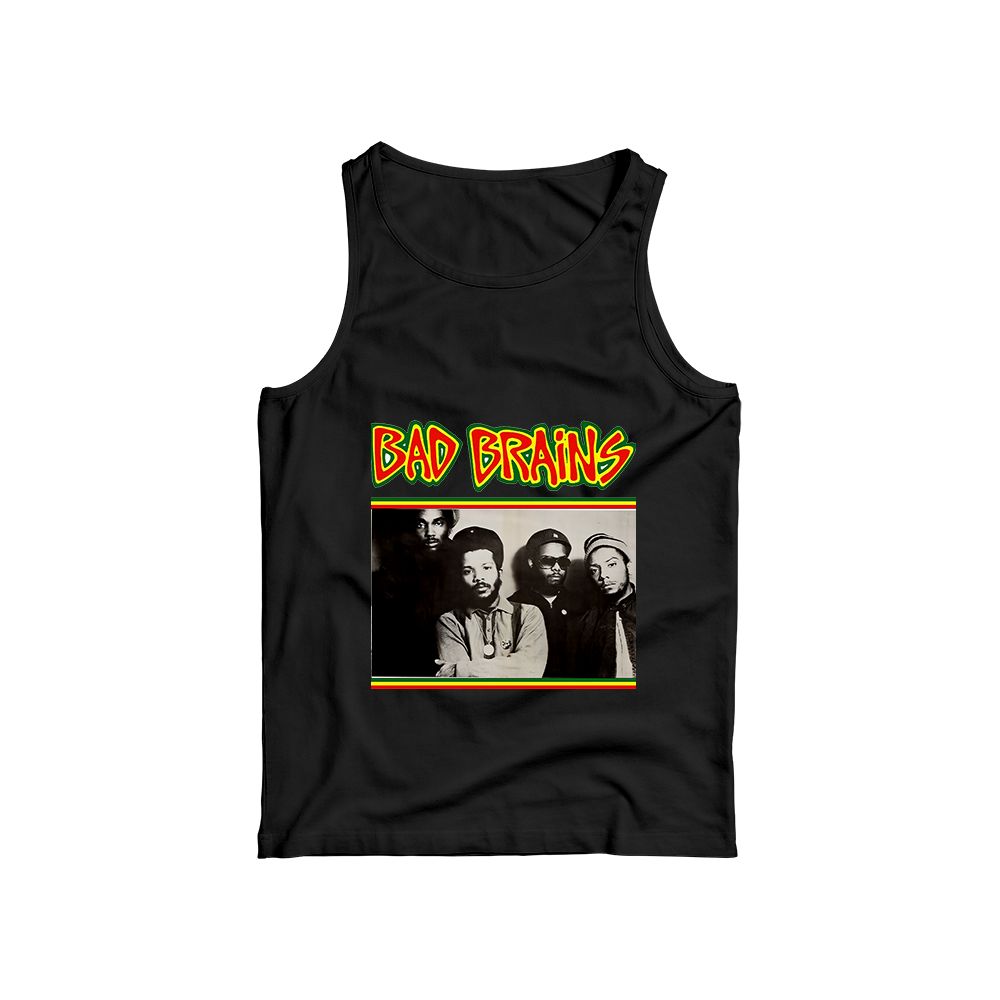 Bad Brains 1986–87 Tour White Vintage T-Shirt Classic Hardcore Punk Tee