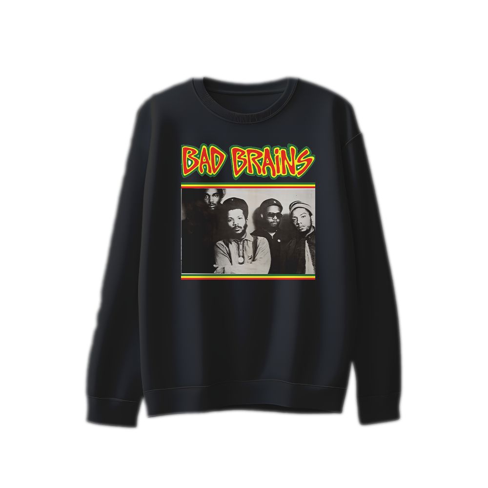 Bad Brains 1986–87 Tour White Vintage T-Shirt Classic Hardcore Punk Tee