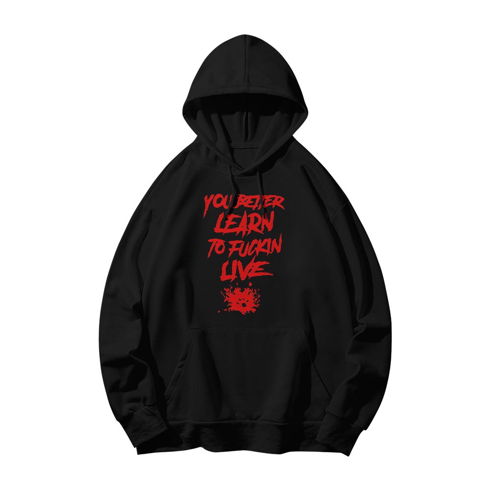 Bad Wolves “You Better Learn to Fu**in Live” Rock Band Graphic T-Shirt Cotton Tee